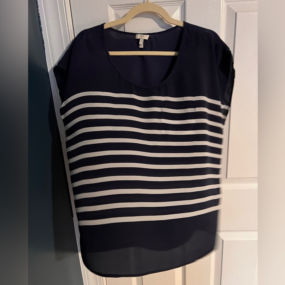 Joie 100% Silk Blouse, Size Large